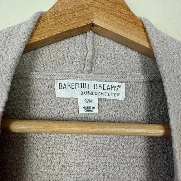 Barefoot Dreams Bamboo Chic Lite Knit Cardigan Sweater Loungewear Small / Medium - Picture 2 of 6